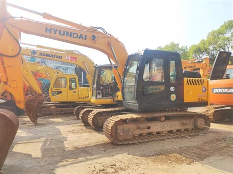 Used Hyundai Excavator R150LC 7 Hyundai Digger Secondhand 15t