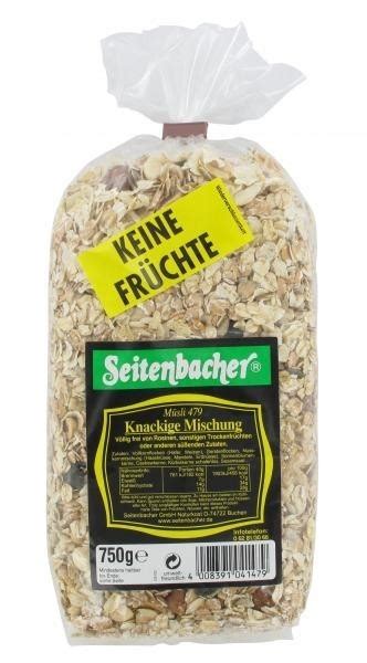 Seitenbacher Müsli 479 Knackige Mischung 750g ab 6 03