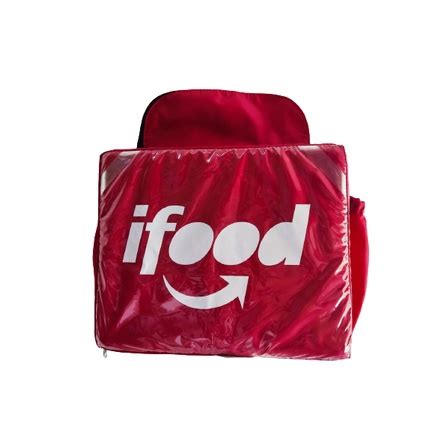 Mochila Bag Pizza Motoboy Aplicativo Impermeavel Vinilica Delivery