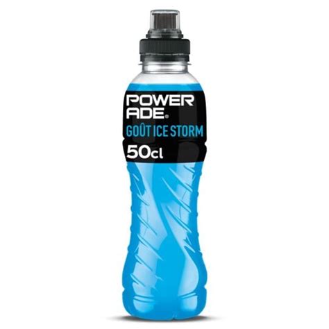 Boisson Nerg Tique Ice Storm Powerade La Bouteille De Cl Prix