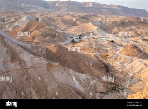 La antigua fortificación en el Distrito Sur de Israel Parque Nacional