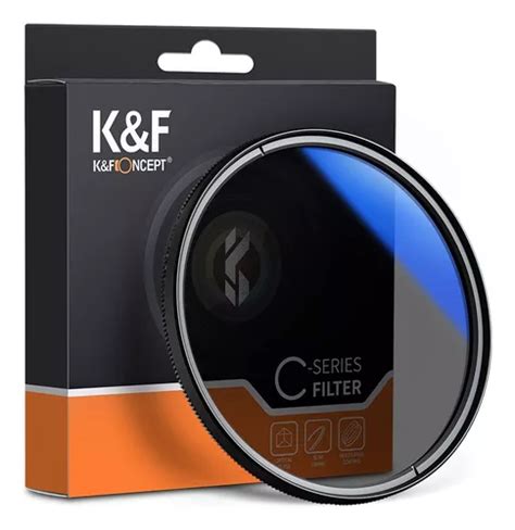 Filtro Polarizado Cpl Slim Blue M Coated K F Concept 62mm Cuotas