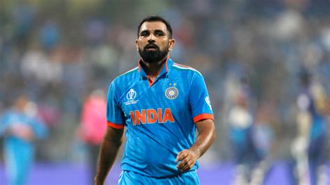 World Cup 2023 Bcci Congratulates Mohammed Shami On Becoming The