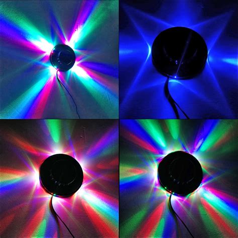 Effets De Sc Ne Lampe Disco Rotative Led Usb W Son Rvb Pour F Te