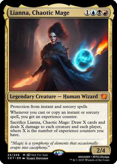 Lianna Chaotic Mage Rcustommagic