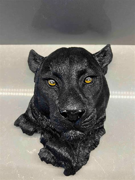 Pier Porto Black Panther Head Wall Decor Transform Your Home With Wild