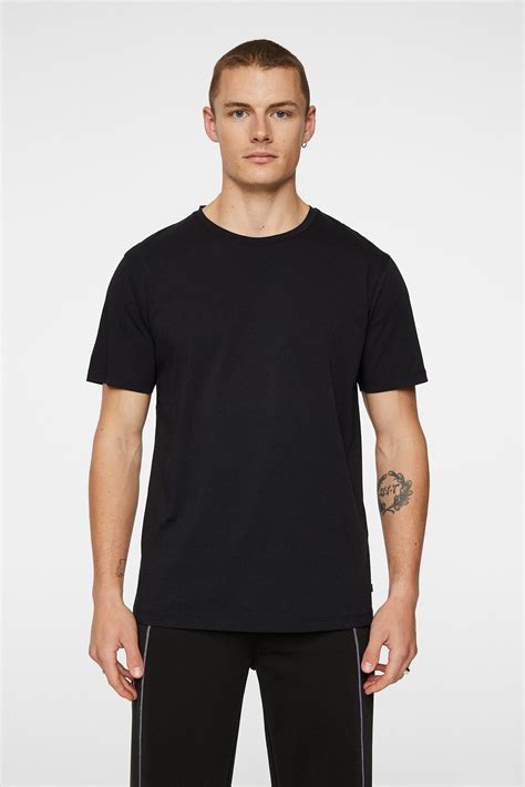 Sid Basic T Shirt Black Jlindeberg
