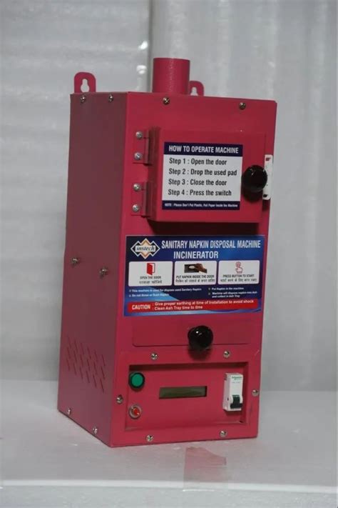 Electrical Rmax Sanitary Napkin Naokin Incinerator Machine At Rs 3501