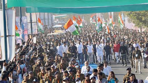 Bharat Jodo Yatra Heads To Agar Malwa District In Madhya Pradesh On Its