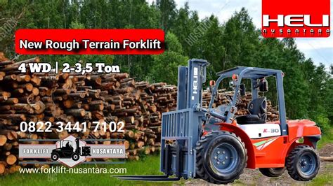 Forklift Wd Rough Terrain Heli Cpcd W Y G Youtube