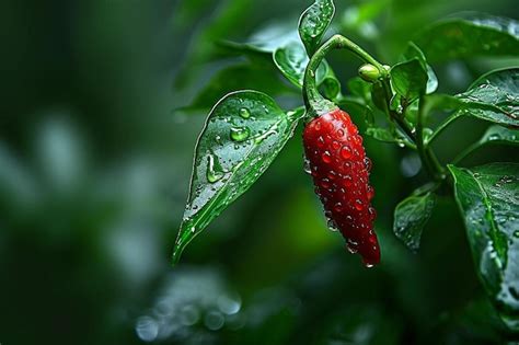 Premium Photo Chili Pepper Capsicum Annuum Flower