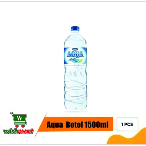 Jual Aqua Air Mineral Botol 1500 Ml Shopee Indonesia