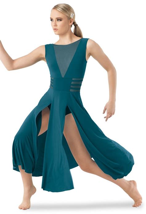 LC Preloved Solo Weissman Teal Lyrical Costume Size LC No Accessories