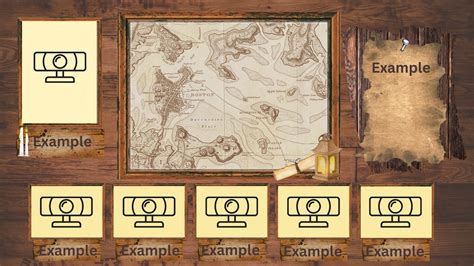 Dnd Or Ttrpg Wooden Livestream Overlay For Actual Play Supports Dm And