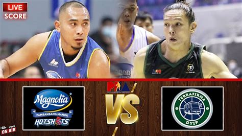 Pba Live Score Magnolia Hotshots Vs Terrafirma Dyip Free Ending L