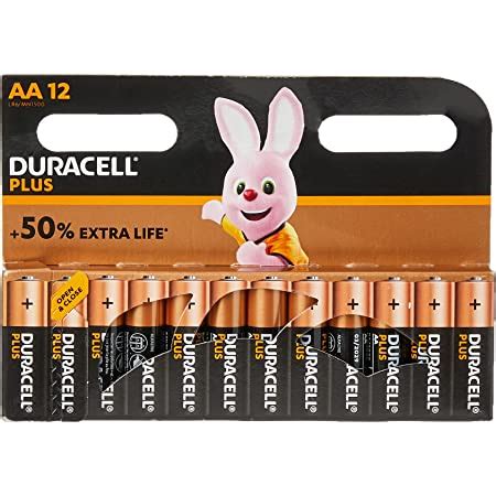 Duracell Plus Lot De Piles Alcalines Type Aa Volts Lr Mn