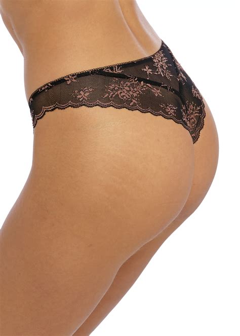 Freya Offbeat Decadence Brazilian Black Sugar And Spice Lingerie