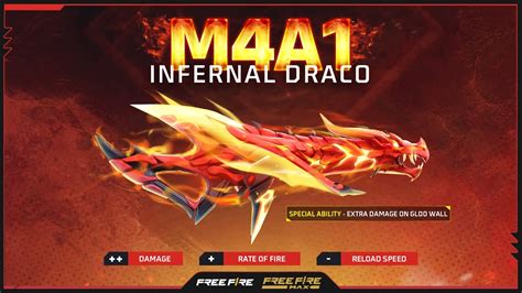 Evo M4A1 Infernal Draco Garena Free Fire Pakistan YouTube