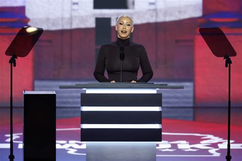 Republican National Convention Amber Rose Talks Of What Led Her To