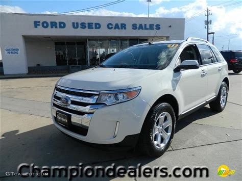 2011 White Suede Ford Edge SEL 59359984 Photo 18 GTCarLot Car