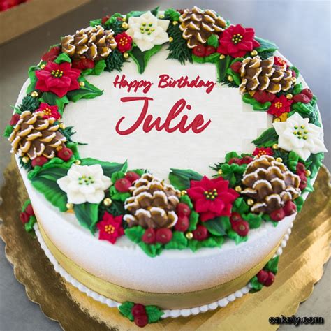 🎂 Happy Birthday Julie Cakes 🍰 Instant Free Download