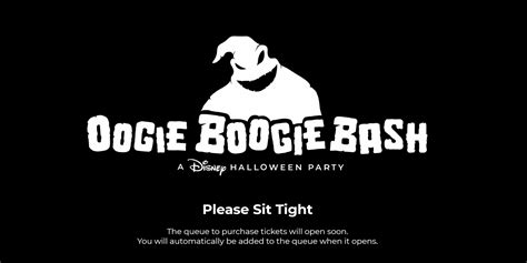 Oogie Boogie Bash Tickets Go On Sale Or Not Darbie Margarita