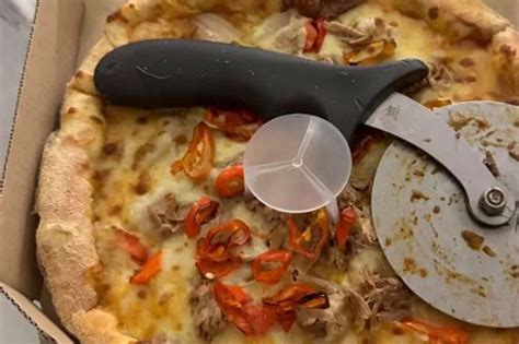 Customer Completely Baffled After He Receives Dirty Pizza Cutter With