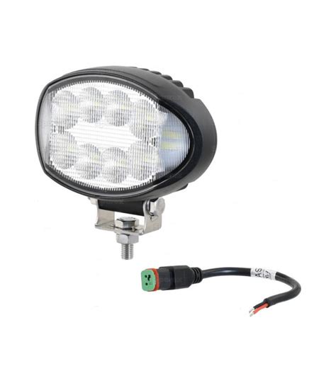 PHARE DE TRAVAIL HAUTE PERFORMANCE OVALE A LED 9720 LUMENS ECLAIRAGE