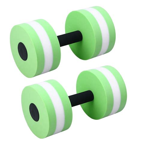 Fourone Pair Water Aerobics Dumbbell Aquatic Eva Barbell Aqua