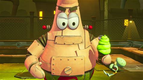 Spongebob Battle For Bikini Bottom Rehydrated Robo Patrick Boss Fight