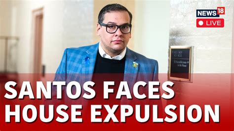 George Santos Expulsion George Santos Face Expulsion Vote Santos