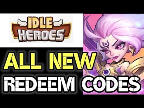 All New REDEEM CODES IDLE HEROES 2021 5TH Anniversary I New Codes IDLE