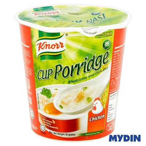 Knorr Cup Porridge 35g 2 Flavours