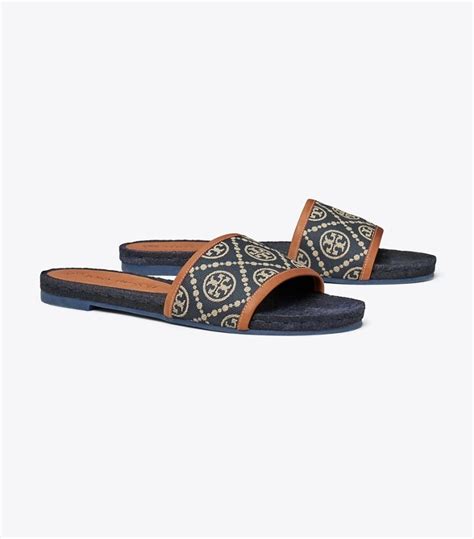 Total 38 Imagen Tory Burch T Monogram Jacquard Espadrille Slides