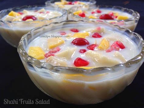 Shahi Fruits Salad - Recipe Book