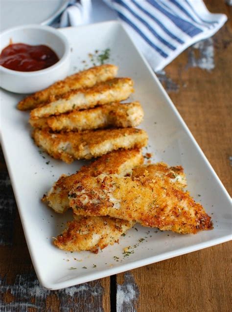 oven baked chicken fingers panko