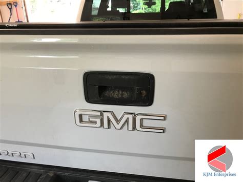 GMC Sierra Emblem Overlay Decal GLOSS WHITE Precut Set | Etsy