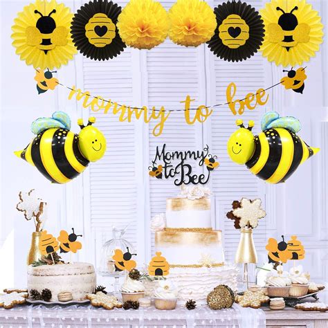 Mommy To Bee Baby Shower Decorations Supplies Kit By