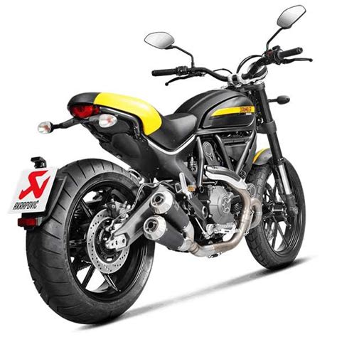 Akrapovic Racing Titan Schalld Mpfer Ducati Monster