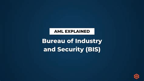 The Bureau Of Industry And Security Bis Youtube