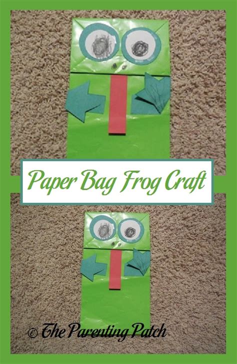 Paper Bag Frog Craft | Parenting Patch