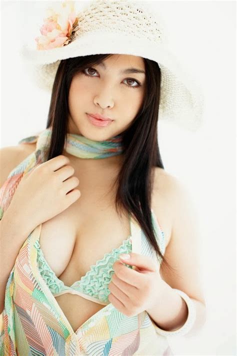 Saori Hara Bikini Blue Cumception