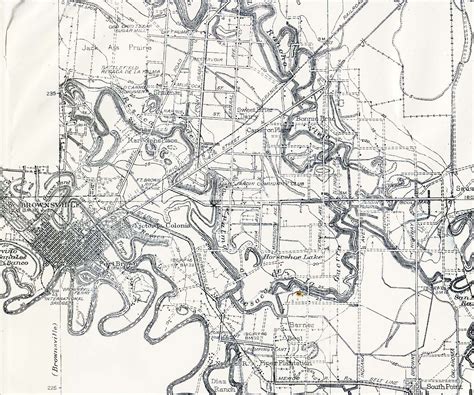 Historical Maps Of Us Citiesbrownsville Texas 1926 Original Scale 1