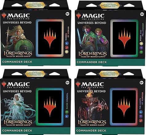 Mtg O Senhor Dos Anéis Contos Da Terra Média Commander Deck Inglês