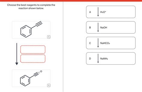 Answered Choose The Best Reagents To Complete Bartleby