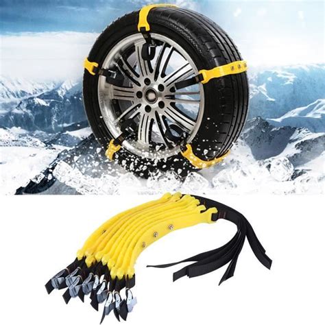 Chaine Neige Pneu Pcs Cha Ne Ceinture De Neige Pneu Roue Anti