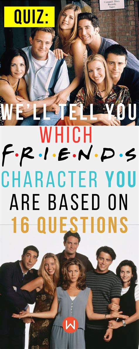 Quiz: Which Friends character are you? Buzzfeed Quizzes, Playbuzz Quiz, Fun Quiz, Friends Quiz ...