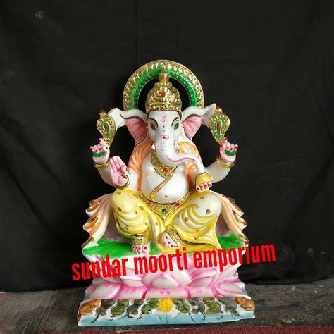 Ganesh Marble Statue At Rs 21000 Marble Ganesh Murti In Jaipur ID