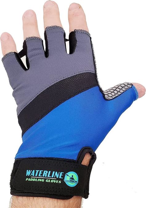 Waterline Half Finger Paddling Gloves For Kayaks Canoes And Sup Paddle