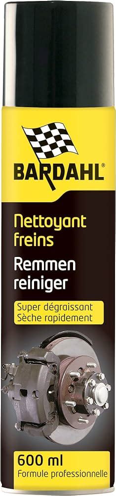 BARDAHL NETTOYANT FREINS SUPER DEGRAISSANT 600ml Nettoyant Frein